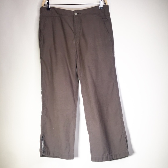 The North Face Size 8 Brown Pants - Picture 1 of 10
